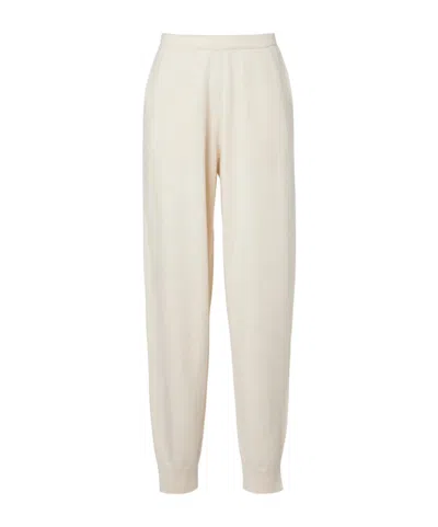 Jardin Des Orangers Elastic Waist Sports Pants In Animal Print