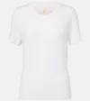 Jardin Des Orangers Knitted Cashmere T-shirt In White