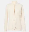 Jardin Des Orangers Wool And Cashmere Blazer In Beige