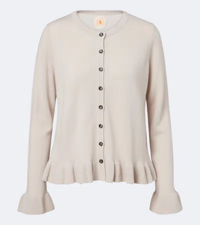 Jardin Des Orangers Wool And Cashmere Cardigan In Multi