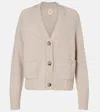 Jardin Des Orangers Wool And Cashmere Cardigan In Neutral