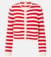 Jardin Des Orangers Wool And Cashmere Cardigan In White