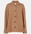 Jardin Des Orangers Wool And Cashmere Jacket In Brown