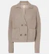 Jardin Des Orangers Wool And Cashmere Jacket In Neutrals