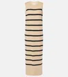Jardin Des Orangers Wool And Cashmere Maxi Dress In Beige