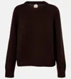 Jardin Des Orangers Wool And Cashmere Sweater In Brown
