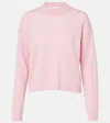 Jardin Des Orangers Wool And Cashmere Sweater In Pink
