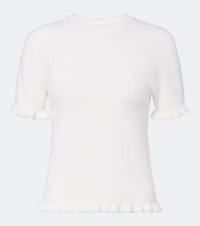 Jardin Des Orangers Wool And Cashmere Sweater In White