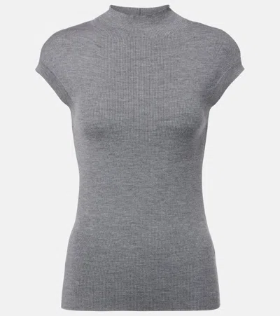 Jardin Des Orangers Wool Mockneck Top