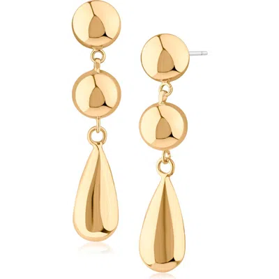 Jardin Drop Earrings In Gold