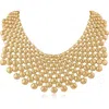 Jardin Extra Large Ball Bib Necklace In Gold