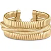 Jardin Flexible Layered Cuff Bracelet In Gold
