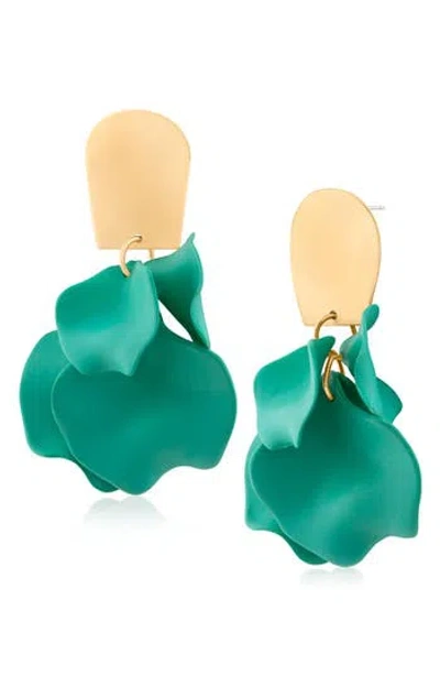 Jardin Ginkgo Flower Drop Earrings