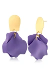Jardin Ginkgo Leaf Flutter Drop Earrings