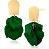 Jardin Ginkgo Leaf Flutter Drop Earrings In Multi
