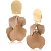 Jardin Ginkgo Leaf Flutter Drop Earrings In Multi