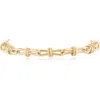 Jardin Knotted Chain Bracelet In Gold