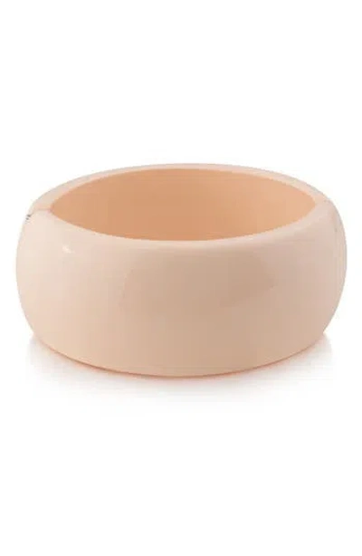 Jardin Resin Hinge Cuff Bracelet In Brown