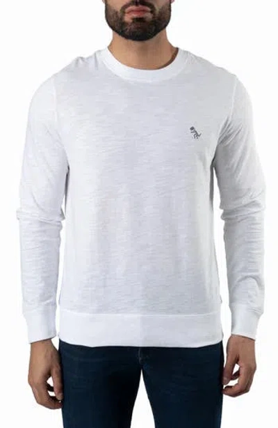 Jared Lang Cotton Long Sleeve T-shirt In White