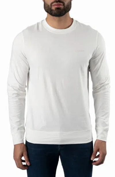 Jared Lang Cotton Long Sleeve T-shirt In White