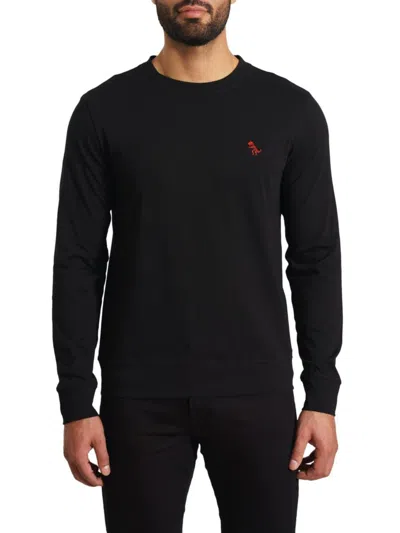 Jared Lang Men's Logo Sweatshirt In Black