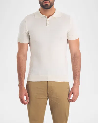 JARED LANG MEN'S PIMA COTTON POLO SHIRT