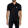 Jared Lang X Nft New World Monks Embroidered Polo In Black