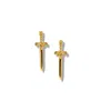 Jaredjamin Gold Lady Macbeth Stud Earrings In Gold