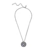 Jaredjamin Men's Black / Silver Ash & Or Sterling Silver Necklace In Multi