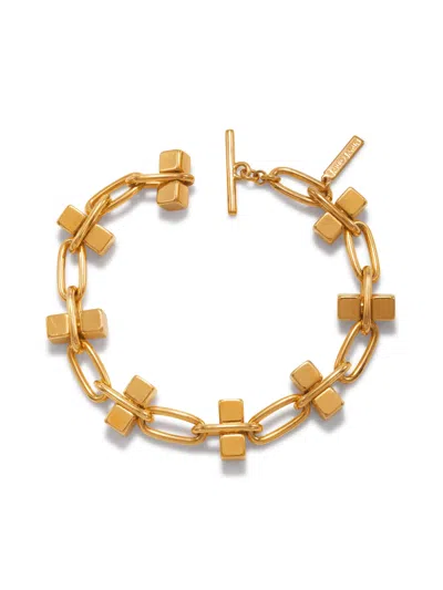 Jaredjamin Men's Blockbuster Gold Chain Bracelet