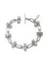 Jaredjamin Men's Blockbuster Silver Chain Bracelet In Silver