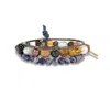 Jaredjamin Men's Blue / Brown Uptown Dream Bracelet Set In Multi