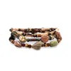 Jaredjamin Men's Brown Forest Floor Bracelet Set In Brown