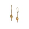 Jaredjamin Men's Gold Jeannie Drop Hook Earrings In Gold