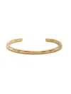 Jaredjamin Men's Gold Tubular Cuff In Gold