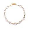 Jaredjamin Women's Arctic Gold Bar-link Necklace