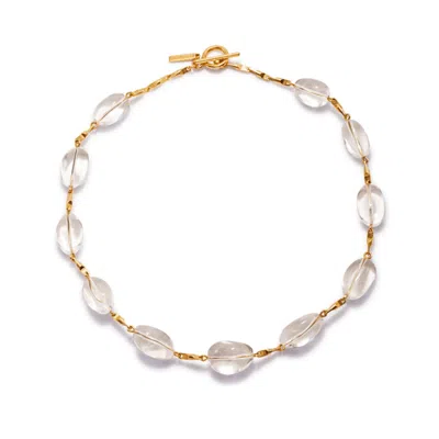 Jaredjamin Women's Arctic Gold Bar-link Necklace
