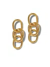 Jaredjamin Women's Gold Billie Drop Post Earrings