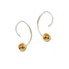 Jaredjamin Women's Gold Cherry Hook Earrings