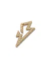 Jaredjamin Women's Gold Lightning Bolt Pavé Clicker Clasp In Gold