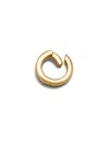 Jaredjamin Women's Gold Medium Circular Clicker Clasp In Gold