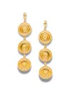 Jaredjamin Women's Gold Minerva Leverback Earrings