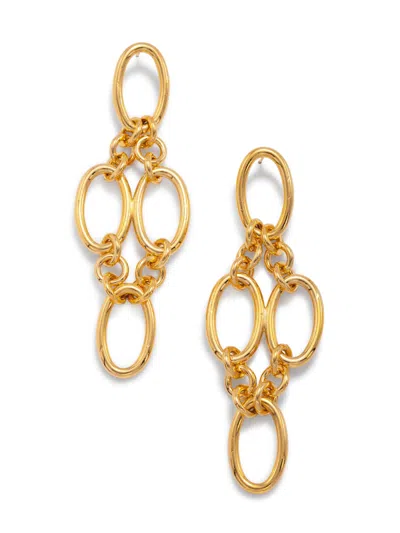 Jaredjamin Women's Gold Ophelia Drop Post Earrings
