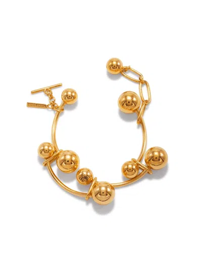 Jaredjamin Women's Gold Orbita Nova Link Bracelet