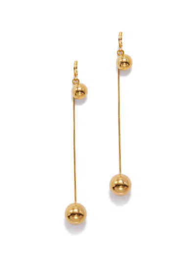 Jaredjamin Women's Gold Orbita Swing Hook Earrings