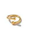 Jaredjamin Women's Gold Over Easy Orbita Ring In Gold