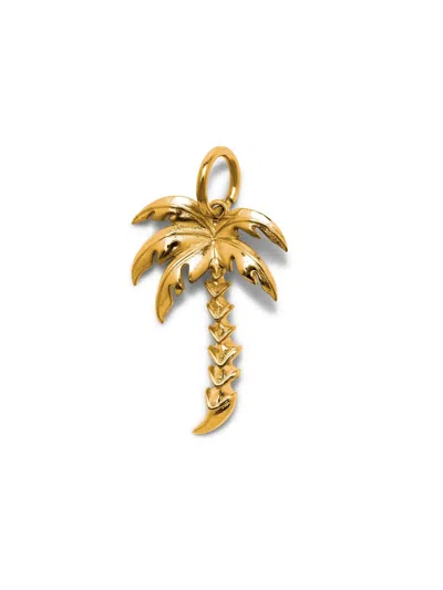 Jaredjamin Women's Gold Palm Necklace Pendant Charm