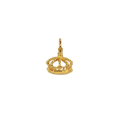 Jaredjamin Women's Gold Regina Crown Charm