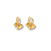 Jaredjamin Women's Gold Small Large Petali Click-top Hoop Earrings In Gold