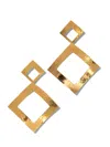 Jaredjamin Women's Gold Toscana Diamond Drop Post Earrings In Gold